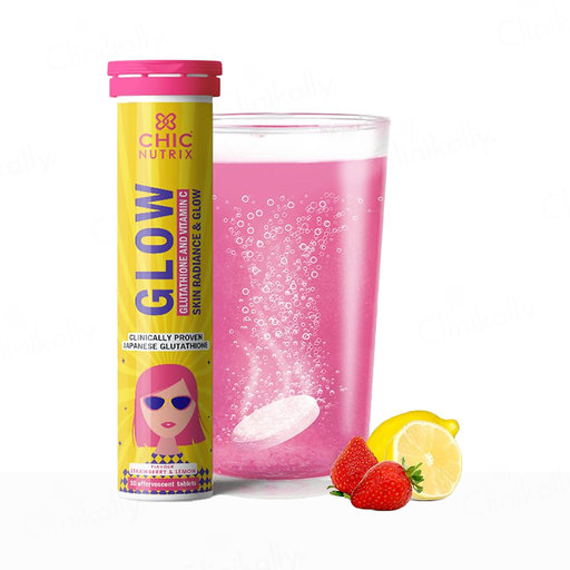 Chicnutrix Glow 500mg Glutathione + Vit. C Effervescent Tablet